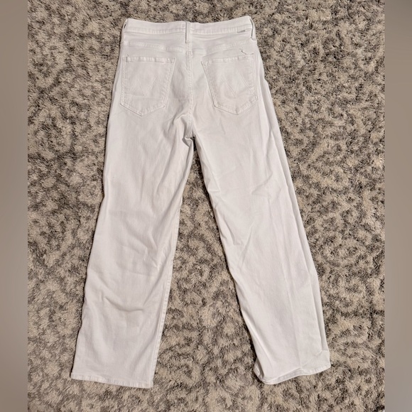 NWOT MOTHER White Jeans The Rambler Ankle Jeans (29) - Picture 3 of 12